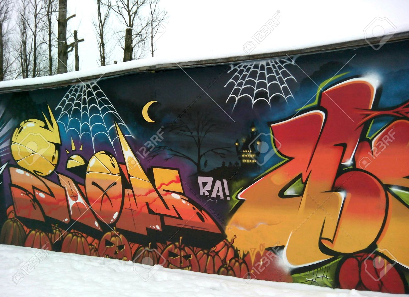 Detail Graffiti Halloween Nomer 12