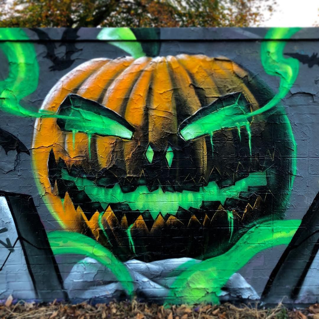 Detail Graffiti Halloween Nomer 16