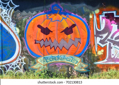 Detail Graffiti Halloween Nomer 37