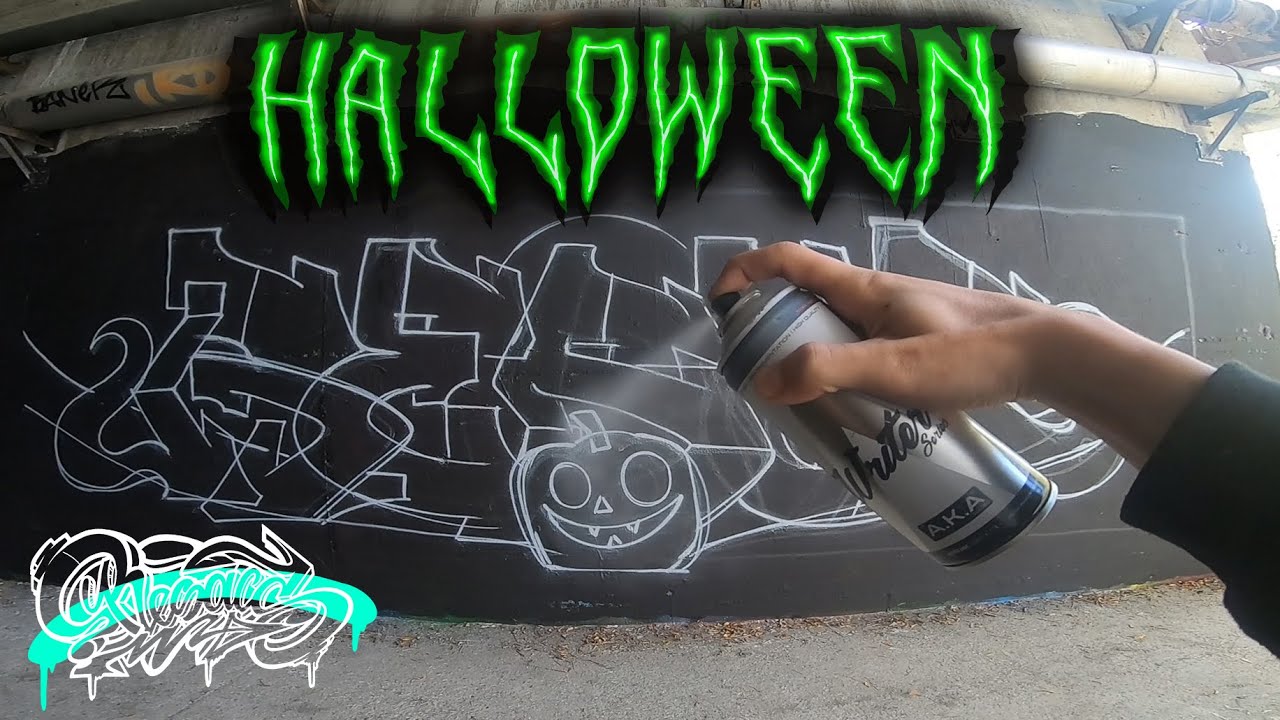 Detail Graffiti Halloween Nomer 45