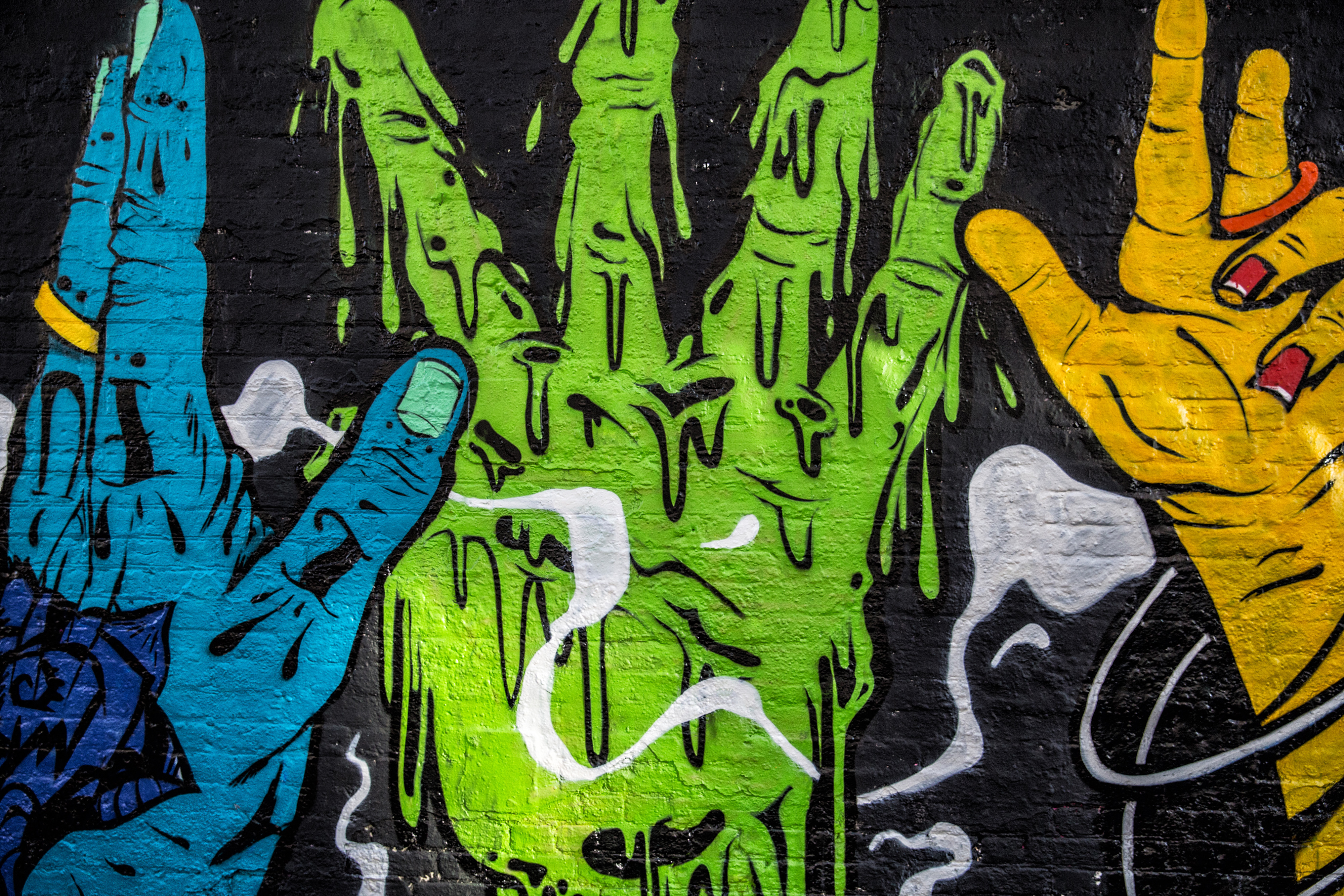 Detail Graffiti Hand Nomer 36