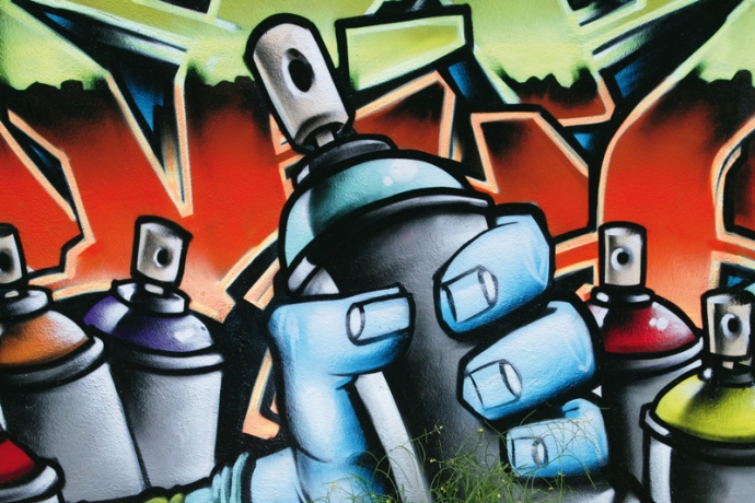 Detail Graffiti Handphone Nomer 25