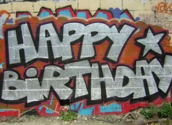 Detail Graffiti Happy Anniversary Nomer 41
