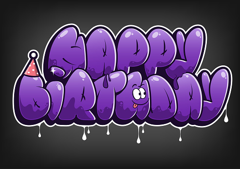 Detail Graffiti Happy Birthday Doodle Nomer 49