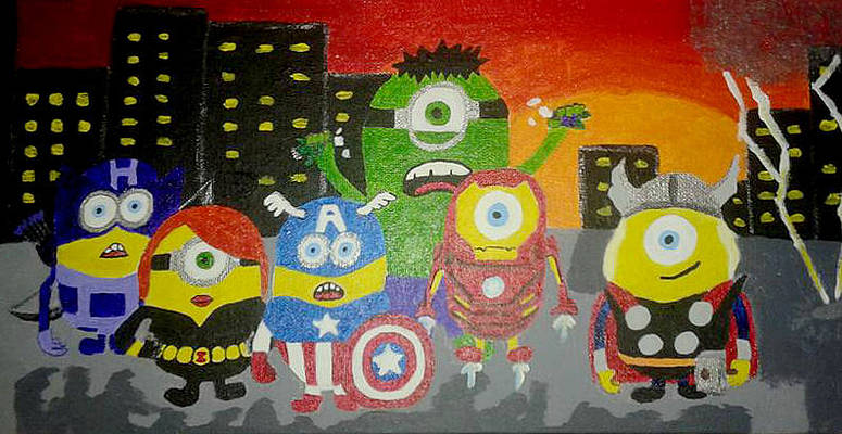 Detail Graffiti Hbd Minion Nomer 45