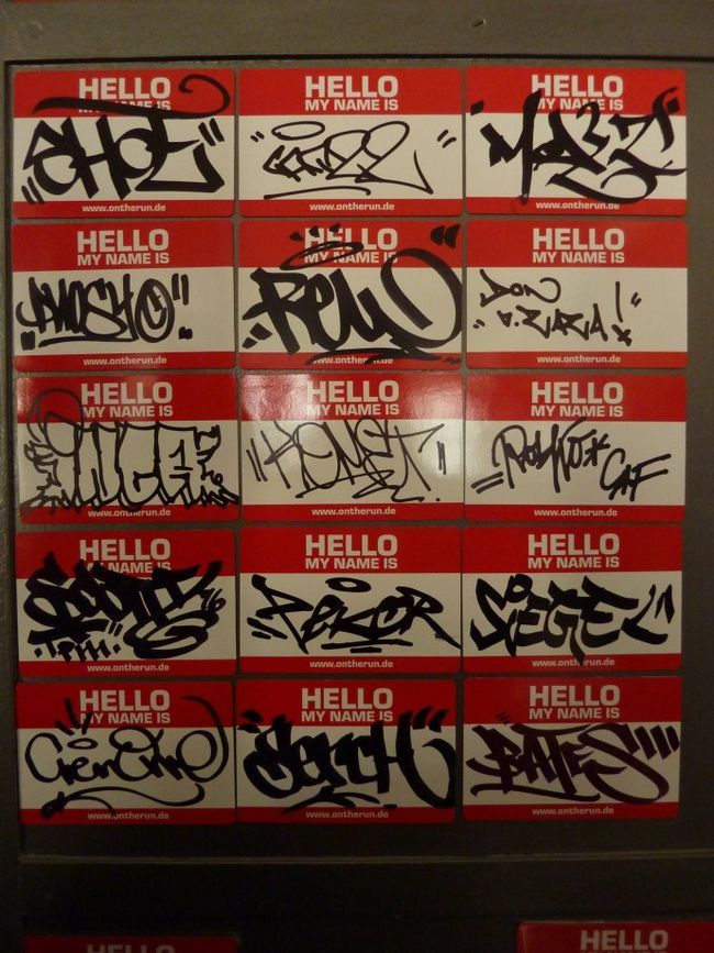 Detail Graffiti Hello My Name Is Nomer 18