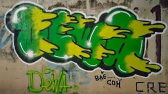 Detail Graffiti Hijau Nomer 42
