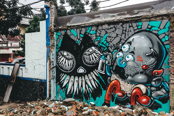 Detail Graffiti Hilmy Nomer 20