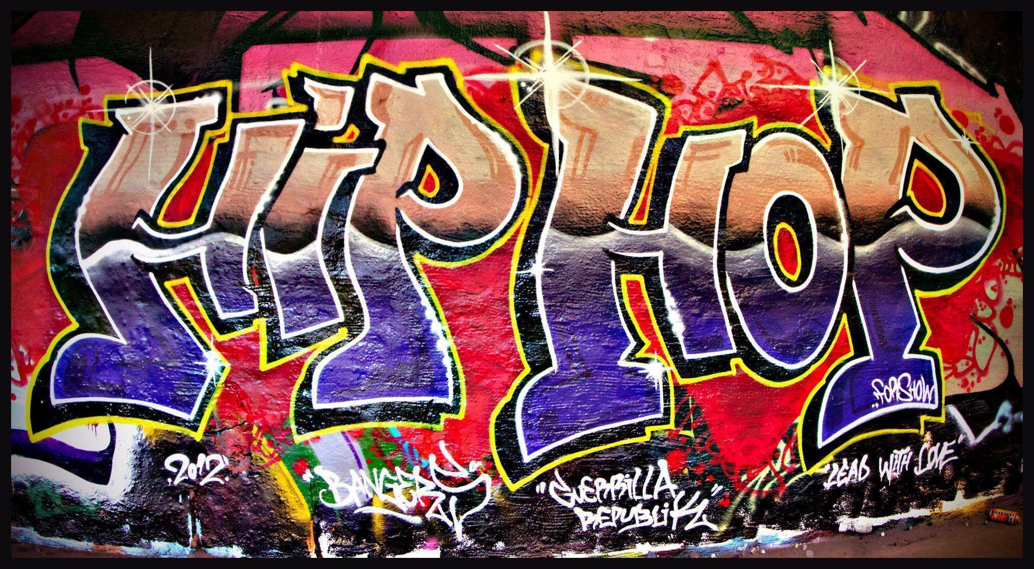 Detail Graffiti Hip Hop Keren Nomer 9