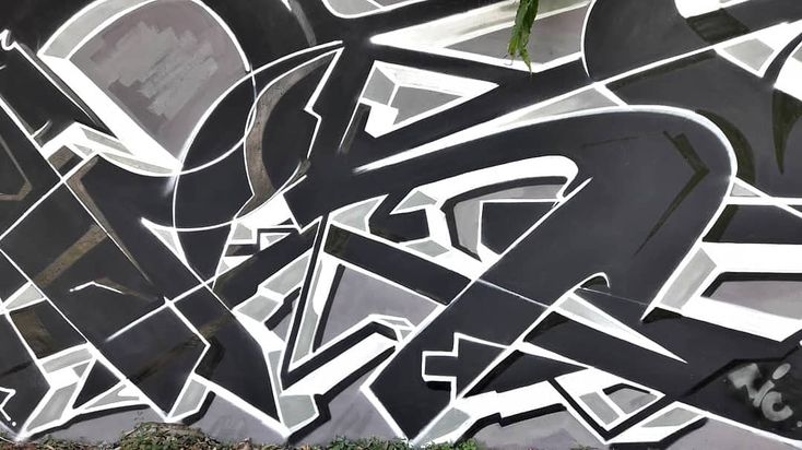 Detail Graffiti Hitam Putih Nomer 41