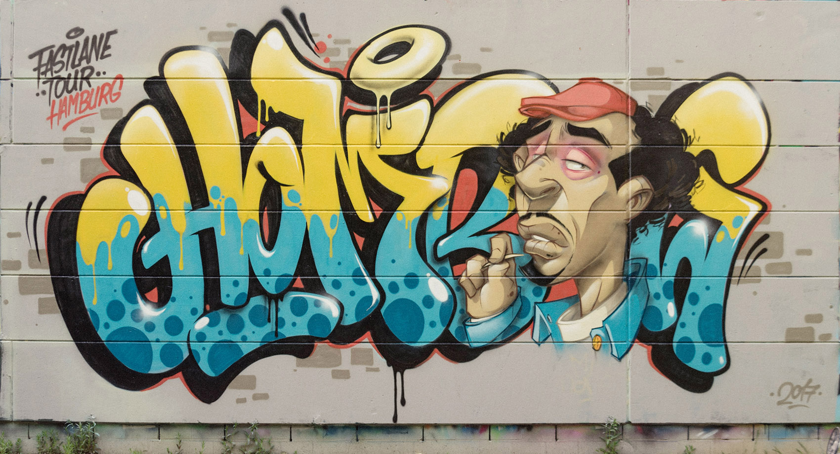 Detail Graffiti Hombre Nomer 5