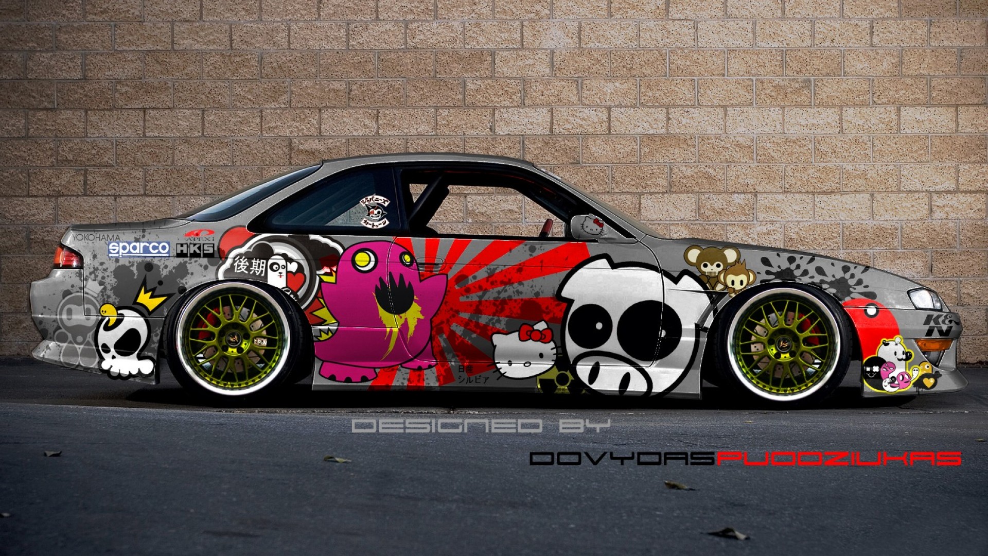 Detail Graffiti Honda Civic Background Nomer 20