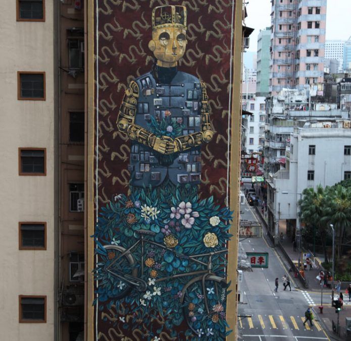 Detail Graffiti Hong Kong City Nomer 43