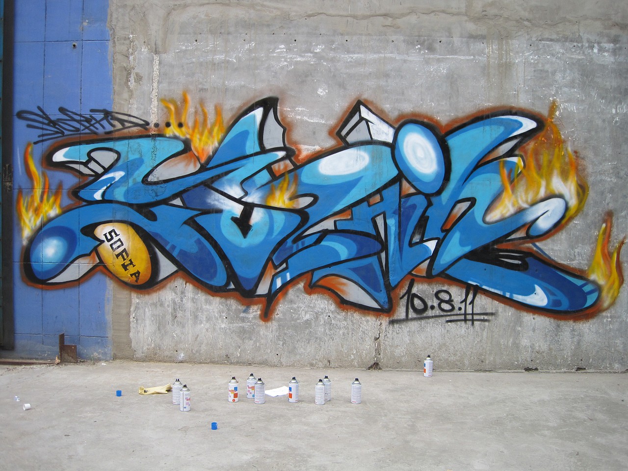 Detail Graffiti Hot Nomer 54