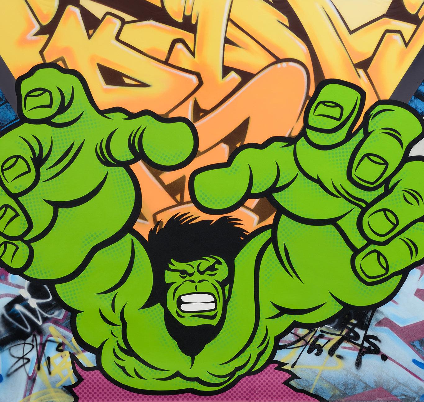 Detail Graffiti Hulk Nomer 16