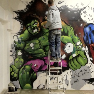 Detail Graffiti Hulk Nomer 20