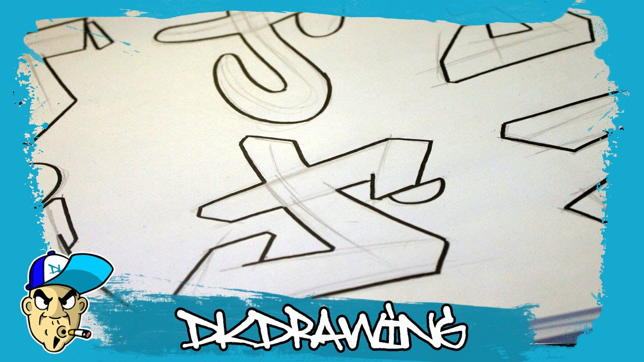 Detail Graffiti Huruf J Nomer 54