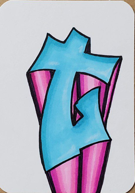Detail Graffiti Huruf Ts Nomer 37