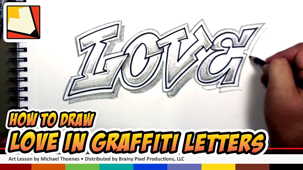 Detail Graffiti I Love Nomer 36