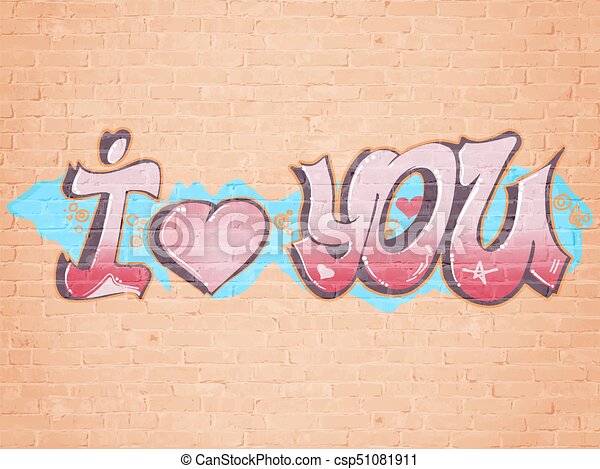 Detail Graffiti I Love You Drawings Nomer 25