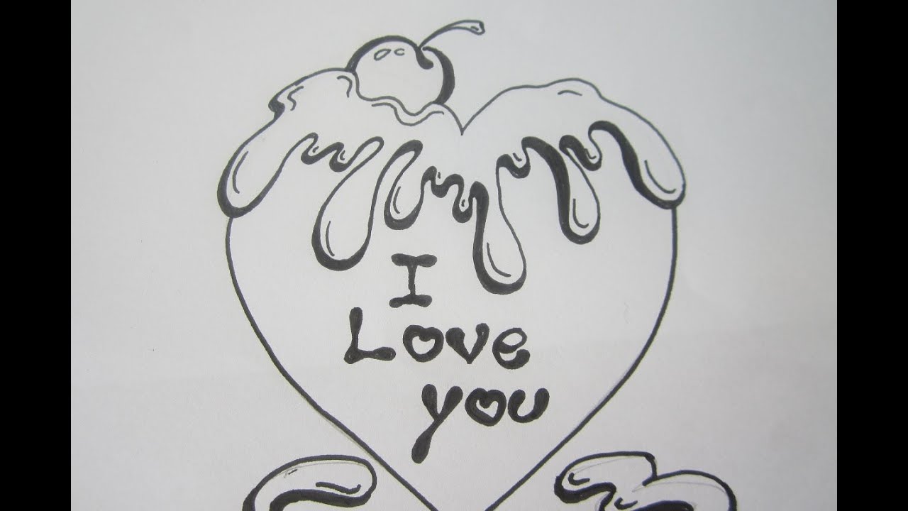 Detail Graffiti I Love You Mom Nomer 12