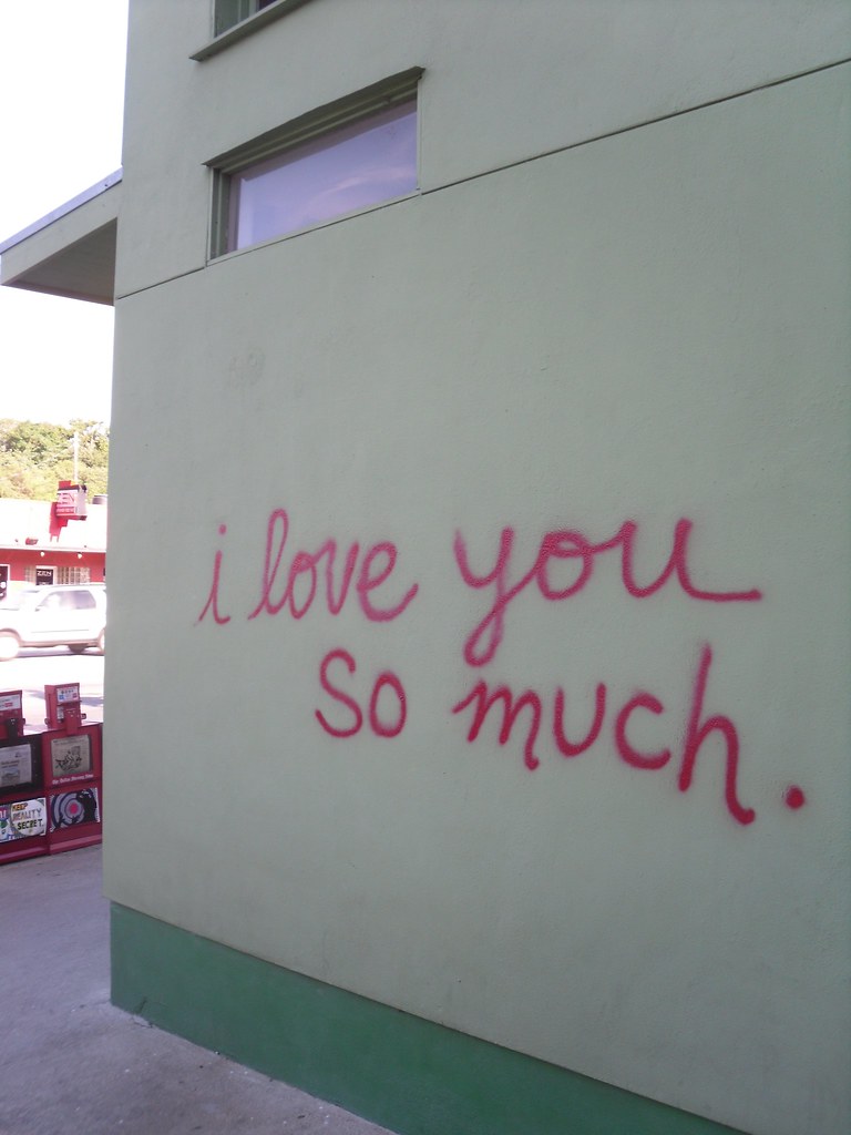 Detail Graffiti I Love You Too Nomer 8