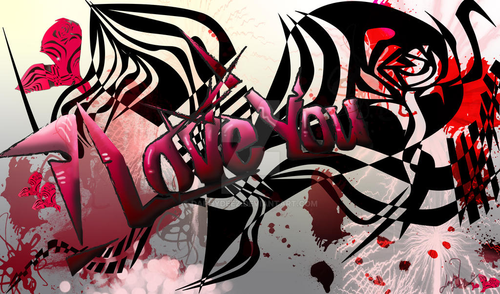 Detail Graffiti I Love You Wallpaper Nomer 10