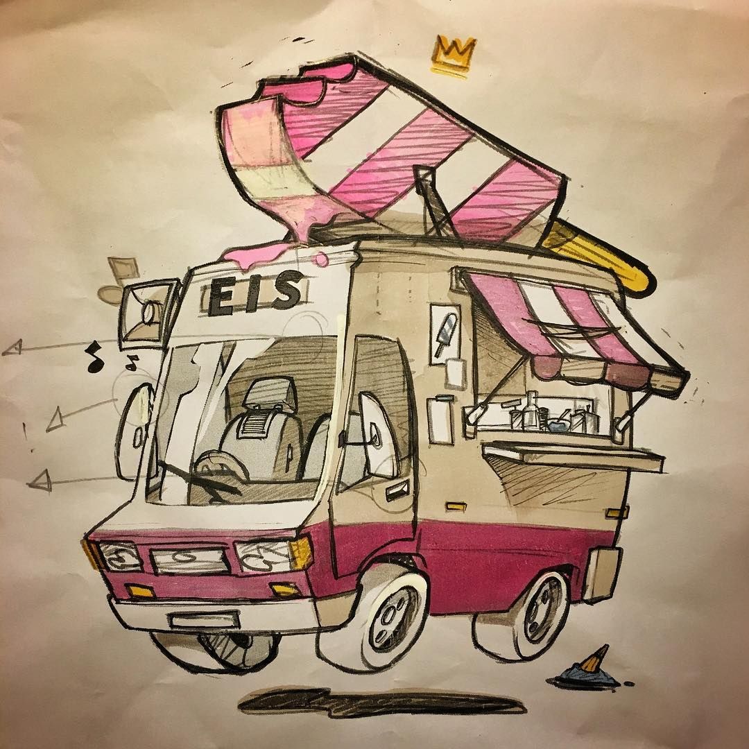 Detail Graffiti Ice Cream Drawing Nomer 35