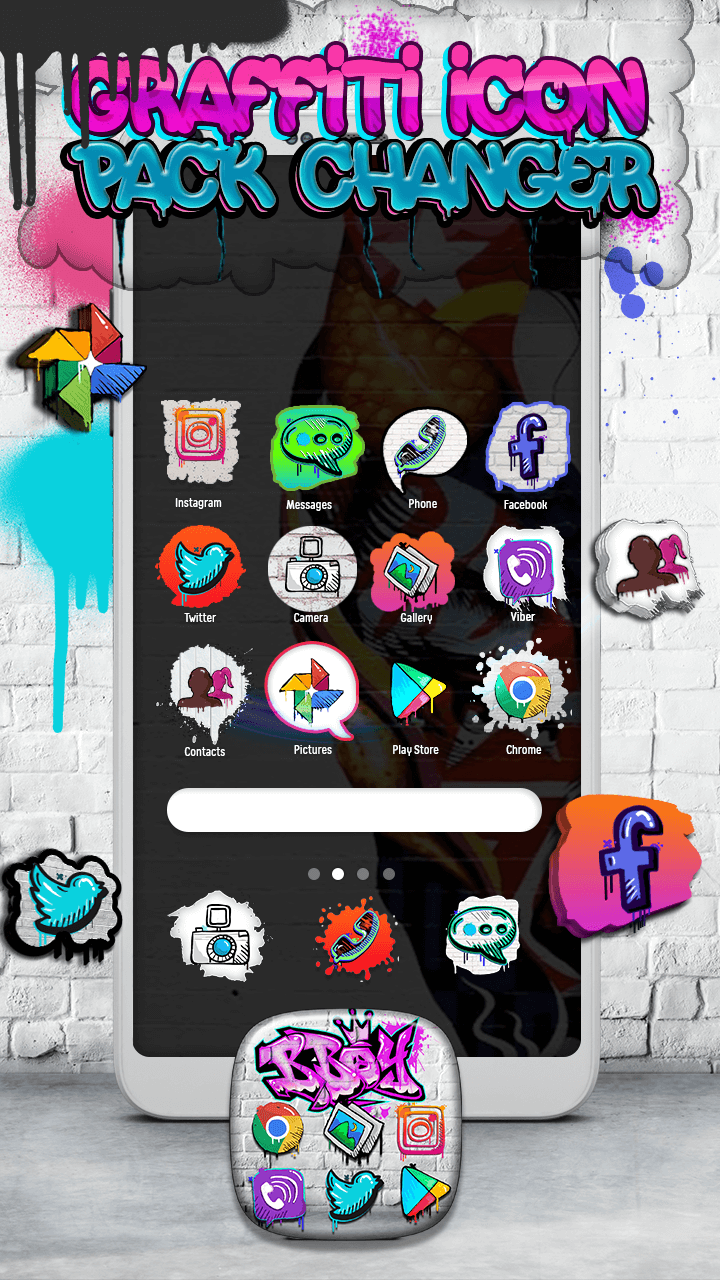 Detail Graffiti Icon Pack Nomer 5