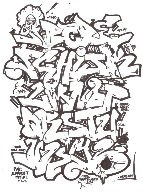 Detail Graffiti Ideas For Beginners Nomer 28