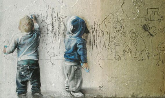 Detail Graffiti Ideas No Spray Paint For Kids Nomer 8
