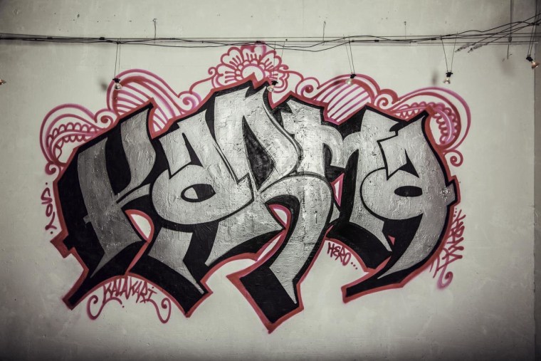 Detail Graffiti Ikh Nomer 4