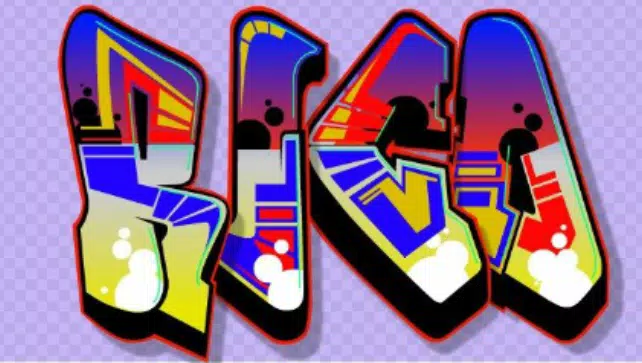 Detail Graffiti Ikha Nomer 4