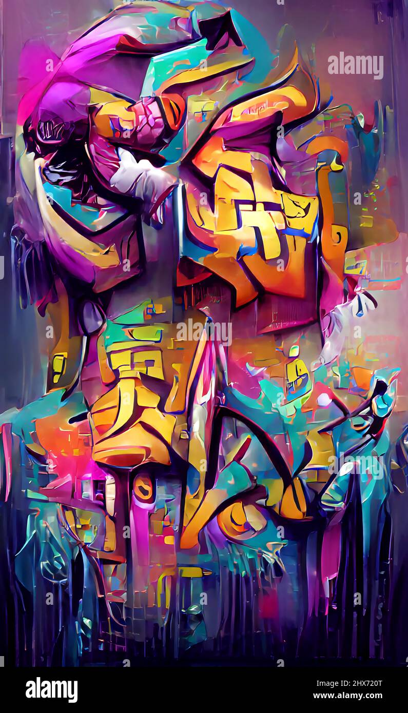 Detail Graffiti Illustration Nomer 47