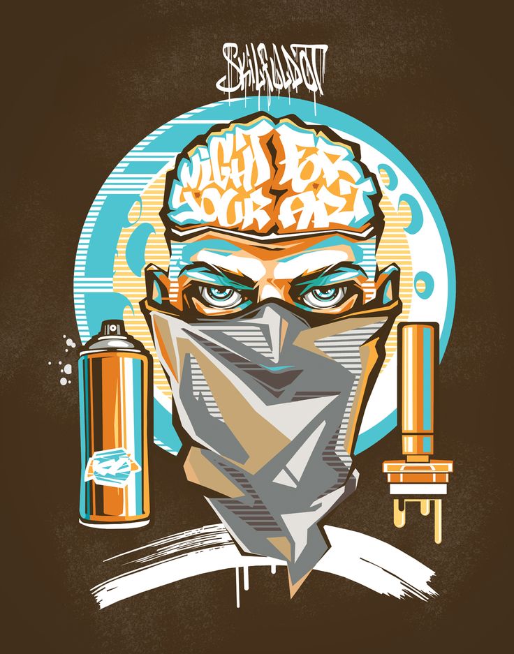 Detail Graffiti Ilustration On Behance Nomer 25