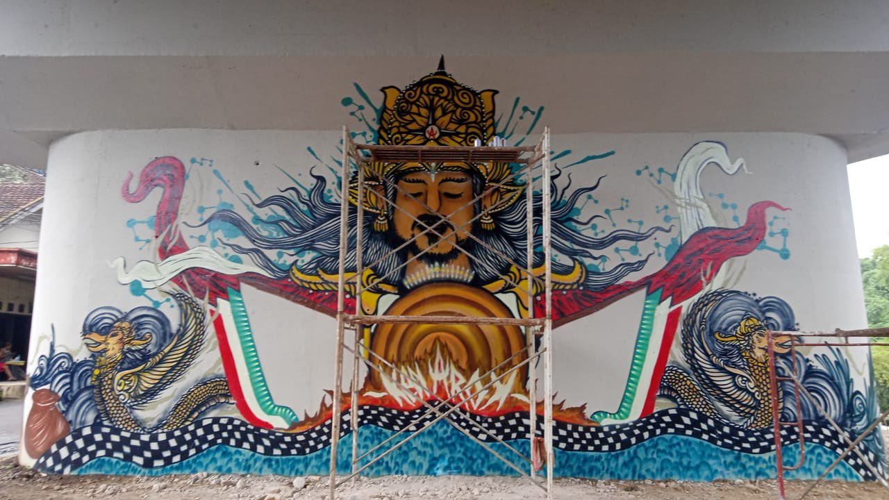 Detail Graffiti Indonesia Tol Nomer 26