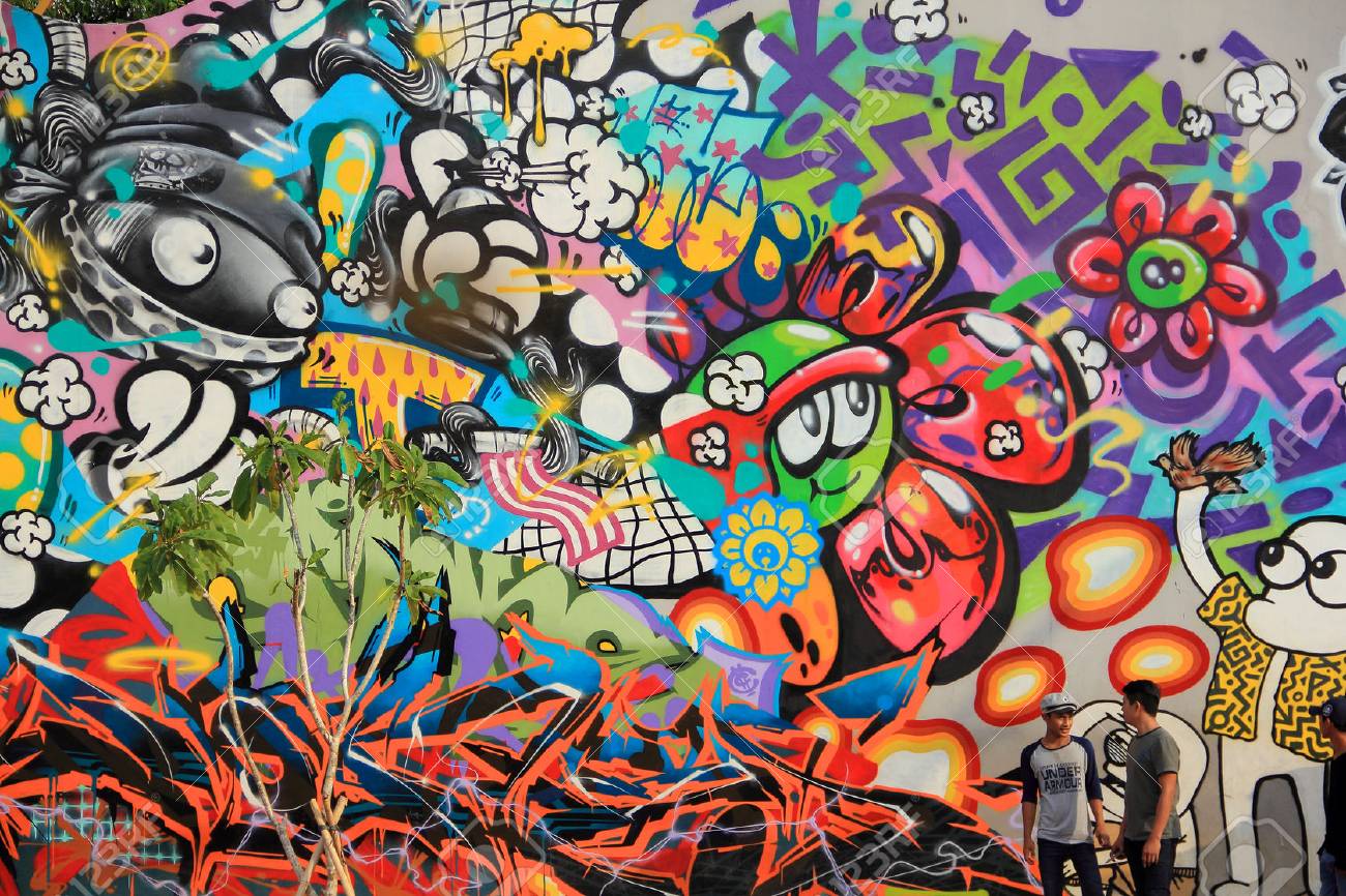 Detail Graffiti Indonesia Tulisan Nomer 30