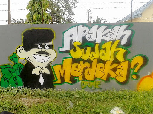 Detail Graffiti Indonesia Tulisan Nomer 5