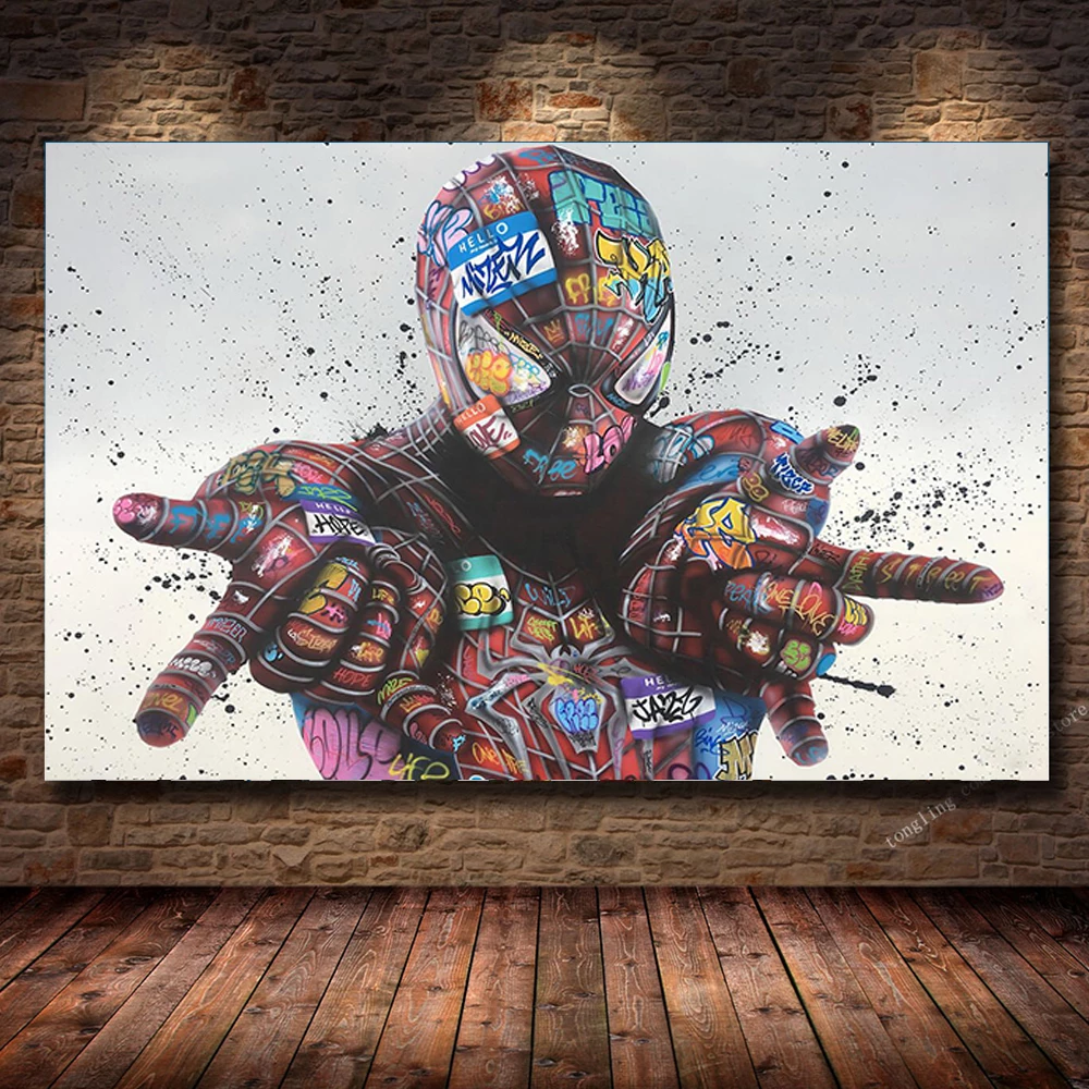 Detail Graffiti Iron Man Nomer 31