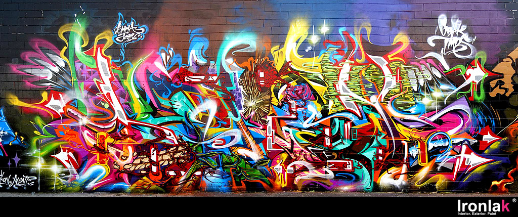 Detail Graffiti Ironlak Hd Nomer 7
