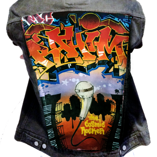 Detail Graffiti Jacket Nomer 14
