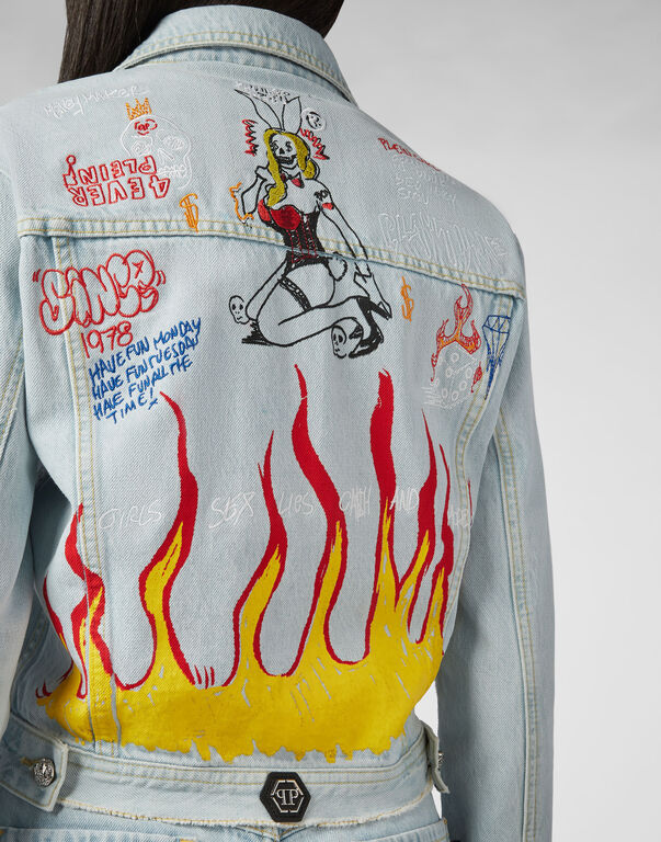 Detail Graffiti Jacket Nomer 5