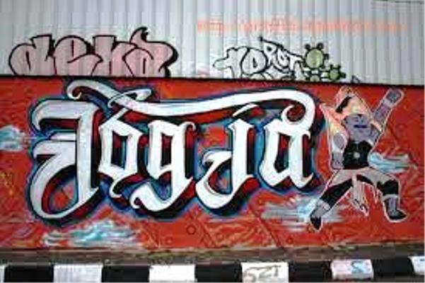 Detail Graffiti Jogja Nomer 2