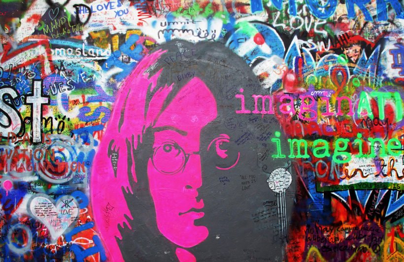 Detail Graffiti John Lennon Nomer 2