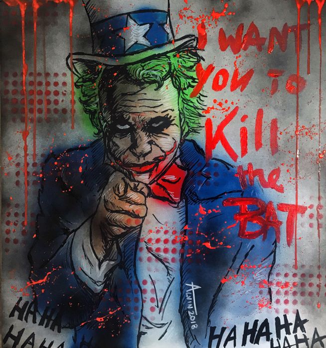 Detail Graffiti Joker 3d Nomer 22