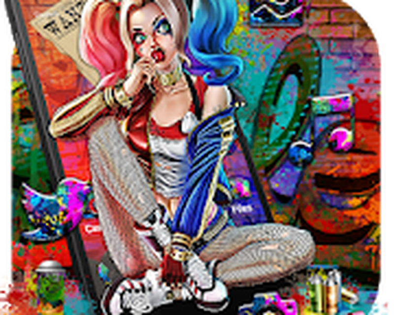Detail Graffiti Joker 3d Nomer 36