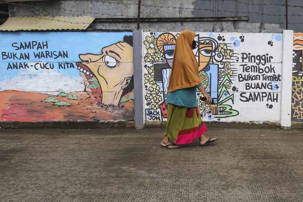 Detail Graffiti Jokowi Pilpres Nomer 33