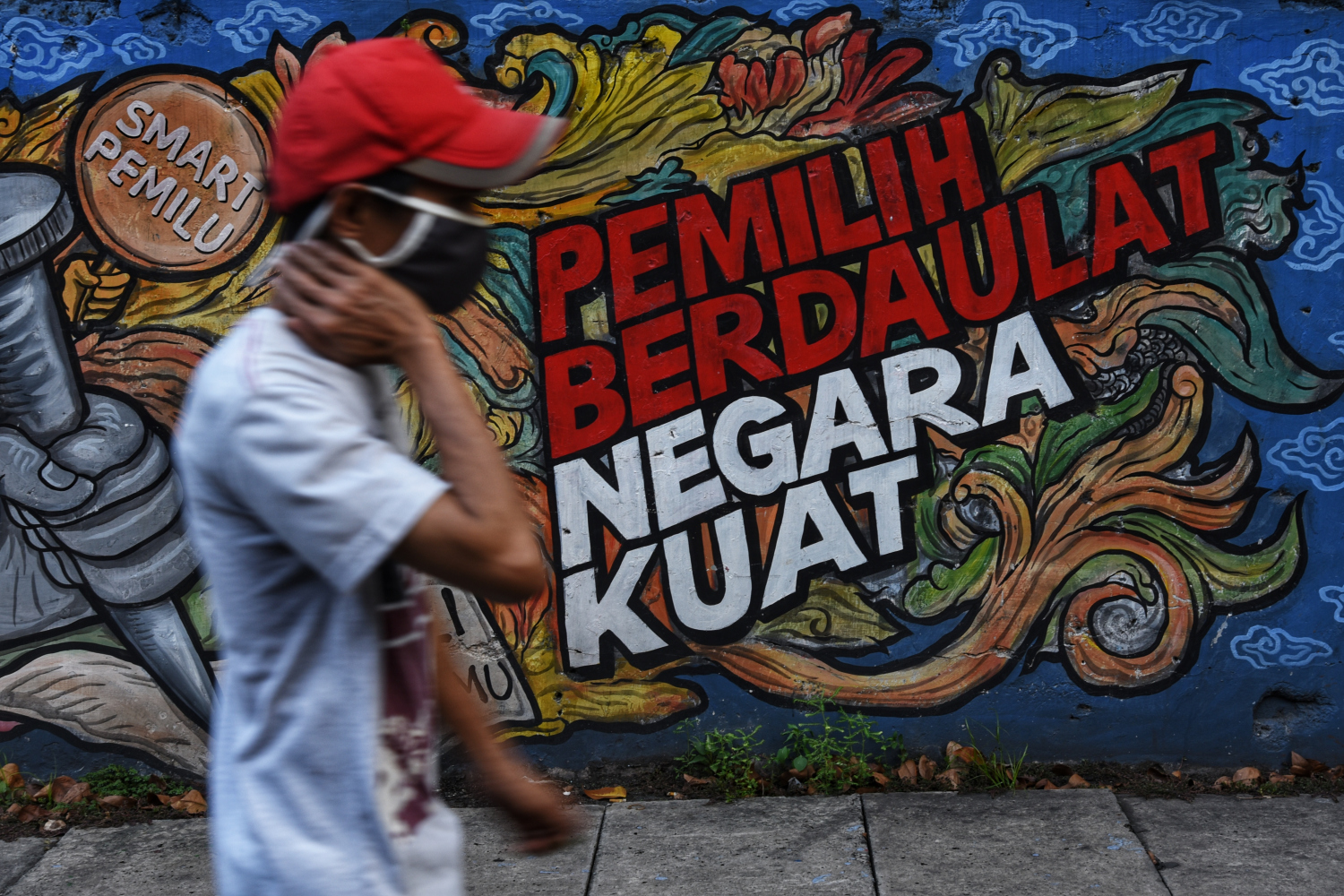 Detail Graffiti Jokowi Pilpres Nomer 43