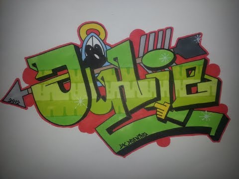 Detail Graffiti Juli Nomer 3