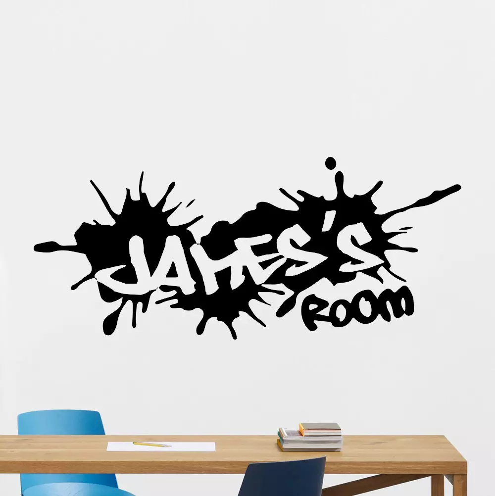 Detail Graffiti Kamar Nomer 3